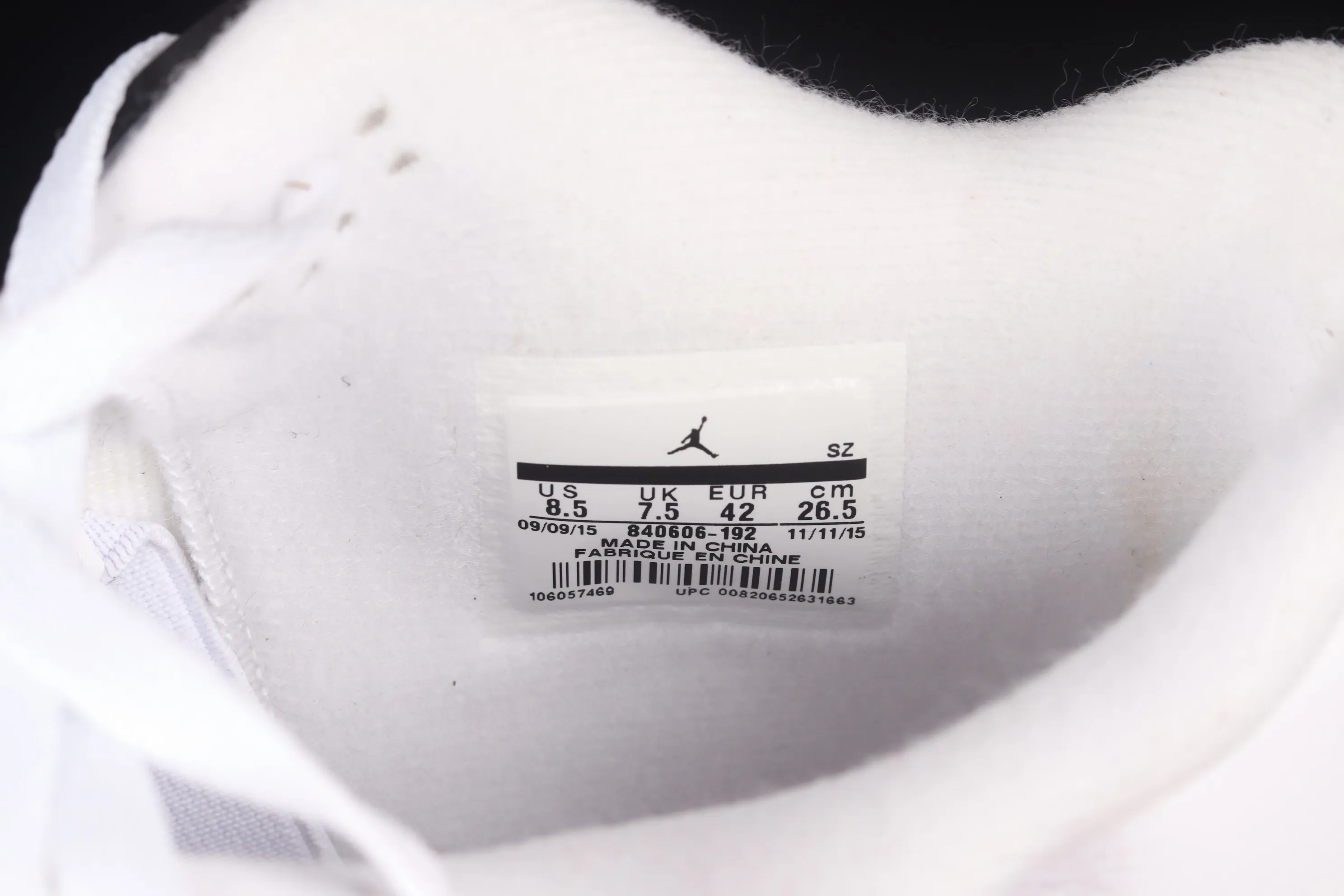 All categories Air Jordan Jordan series basketball shoes Air Jordan 4 foreign trade version Air Jordan 4 Retro "White Cement" AJ4 Joe 4 white cement white gray 840606-192